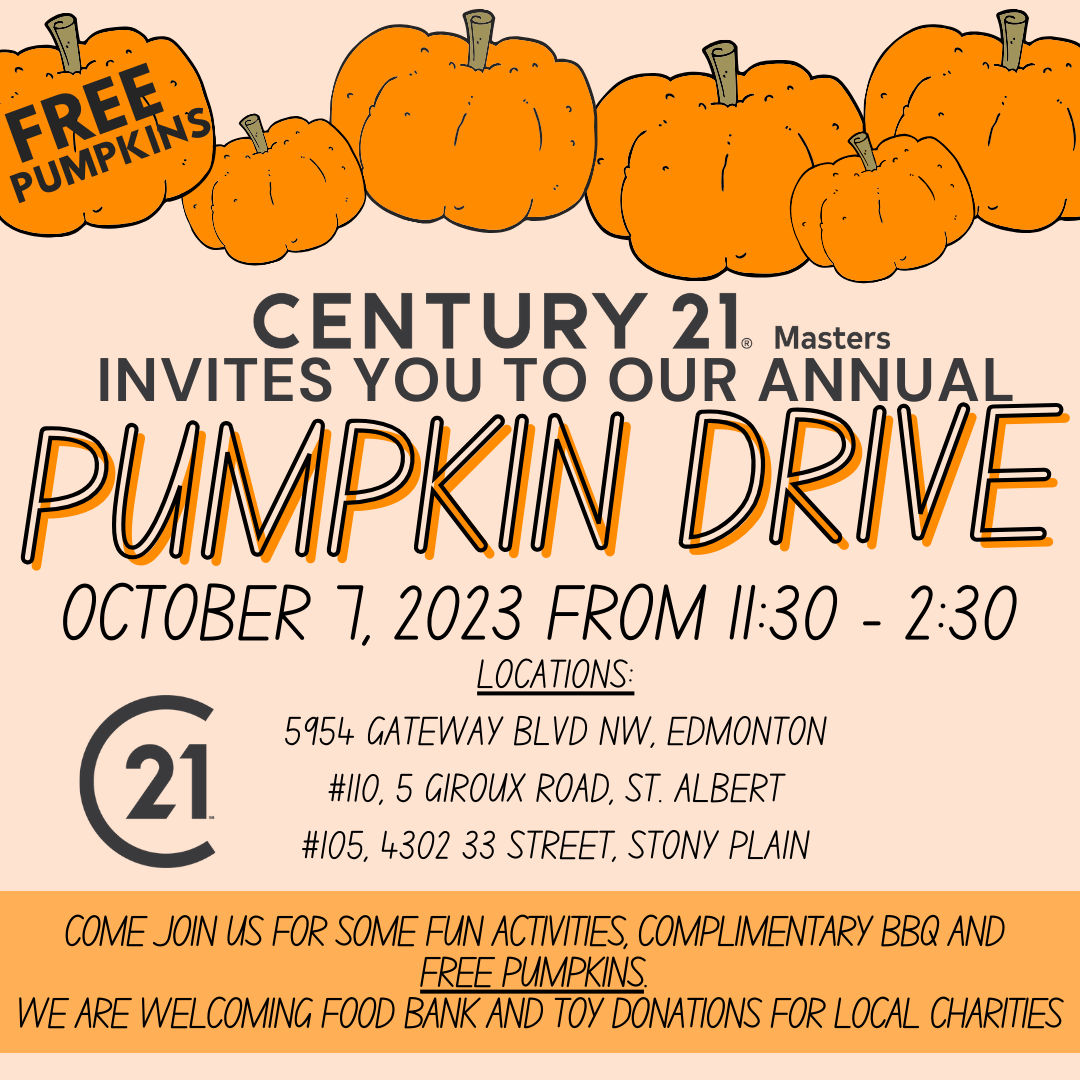 Century 21 Masters Pumpkin Drive - Parkland Food Bank